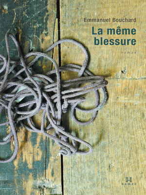 cover image of La même blessure
